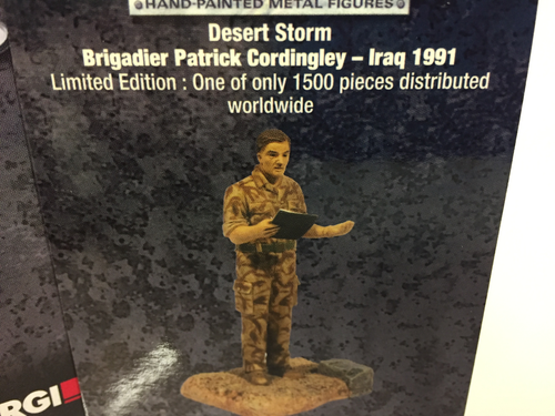 Corgi CC59180 Desert Storm Brigadier Patrick Cordingley Irag 1991 - Picture 6 of 6