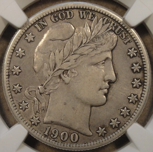 1900-S Barber Half Dollar 50c NGC Certified XF40