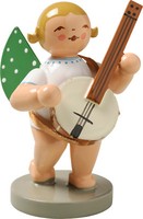 Wendt & KüHn, Engel Mit Banjo , 650/59, Geschenk Geburtstag Elf Punkte