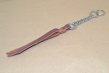 Key Chain - Single Curb Chain Style -5 Link w/Lace (J2)