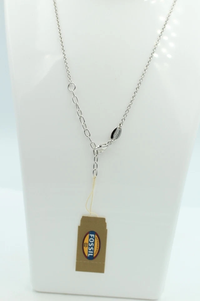 Fossil Jewelry Damen-Kette Silber 925 Sterlingsilber mit Zirkonia FOSSIL - Bild 4 von 4