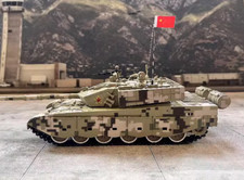 1:35 24CM CHINESE ZTZ- 99 Main Battle Tanks Vehicle Diecast Military Armor Model