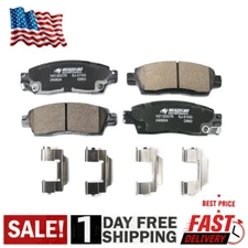 Rear Ceramic Brake Pads Kit for Chevy Trailblazer Buick Enclave GMC Acadia Envoy