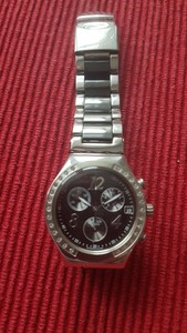 Montre Swatch Diamond Spots GB293 Noir | Montres and Co