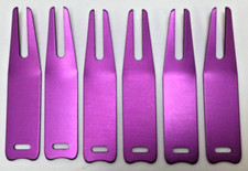 Golf Divot Repair Tool Purple  (Lot of 6)