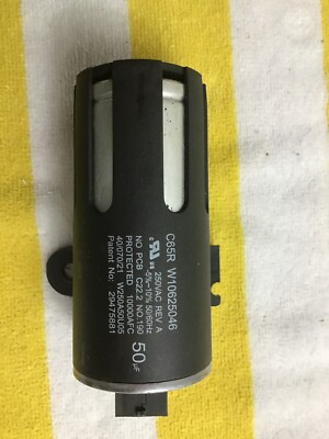 #ad W10625046 W11395618 Whirlpool Kenmore Washer Run Capacitor free shipping $11.99