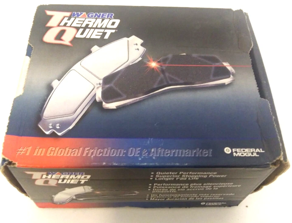 Juego de pastillas de freno traseras Wagner TQ MX1082 cerámica con herrajes para 05 11 Ford Mustang Foto 2 de 4