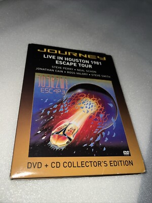 Journey Live in Houston 1981 Escape Tour DVD + CD Journey Live in Houston 1981 Escape Tour DVD + CD