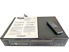 Pioneer PD-M455 6 Disc CD Changer Player w/ Manual Remote Mag - Excellent