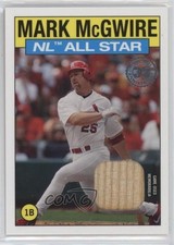 2021 Topps 1986 Topps All-Star Baseball Relics Mark McGwire #86ASRMM 1d0w