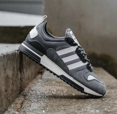 Adidas ZX 700 HD Men's Athletic Shoes Gray Black Footwear Sneakers