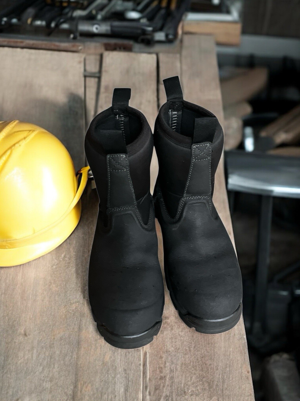 Men’s Sz 7.5 W Timberland Pro Stockdale Pull On Industrial Work Boot