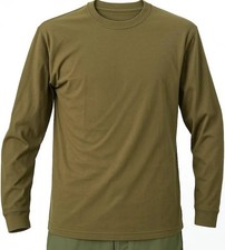 XL Military Olive Long Sleeve Top T Shirt Thermal Underwear Base Layer T'shirt 