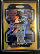 2022 Panini Prizm  Tier III Ken Griffey Jr #264 Neon Orange Prizm  003/100 🔥  
