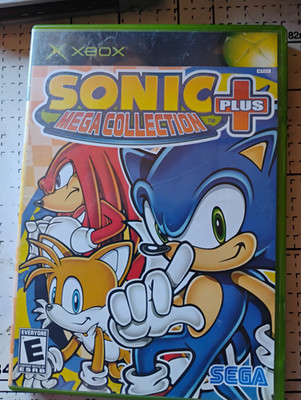 SEGA Sonic Mega Collection Plus Microsoft Xbox Sonic the Hedgehog E NTSC Manual