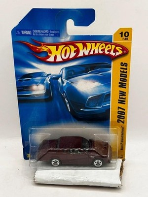 Hot Wheels 2007 New Models Buick Grand National Burgundy 10/36 First Edition