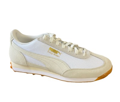 PUMA Easy Rider Sneakers Men's Sz 10 NWOT Beige White Casual Shoes 401253-03