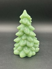 Mosser Glass Classic Glass Christmas Tree Jadeite Green med 5.5 in