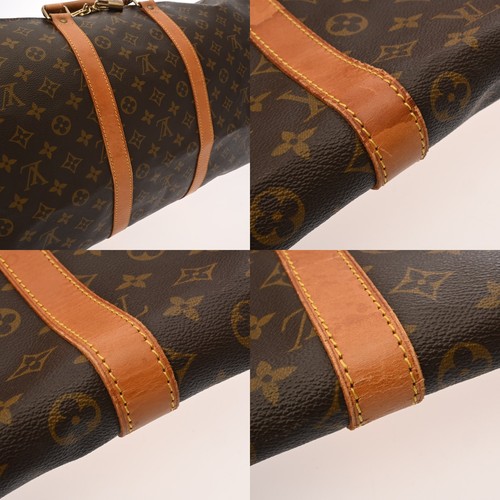 LOUIS VUITTON Monogram Keepall 55 Braun M41424 Boston Tasche 800000141048000 - Bild 8 von 10