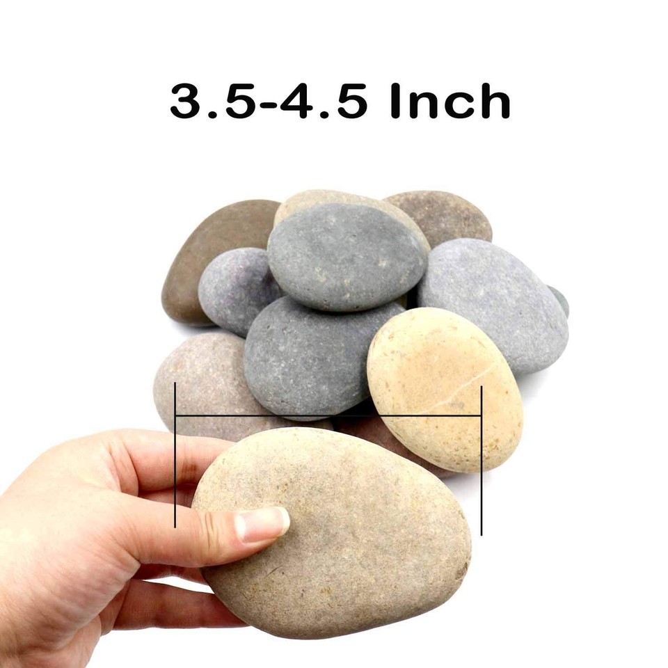 Koltose By Mash 24 Extra-Large Rocks Painting Bulk Multi-Colored Craft ...