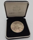 1991 One Dollar 1 OZ Fine Silver Walking Liberty American Eagle Coin