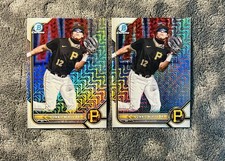 Lonnie White 2022 Bowman Chrome (2) Mojo Refractor Parallel
