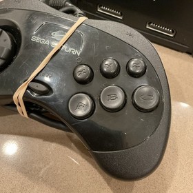 SEGA Saturn MK80000A Console Bundle System Virtua Cop Lot Working