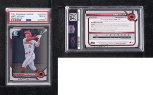 2022 Bowman Chrome Prospects Matt McLain #BCP-245 PSA 10 GEM MT