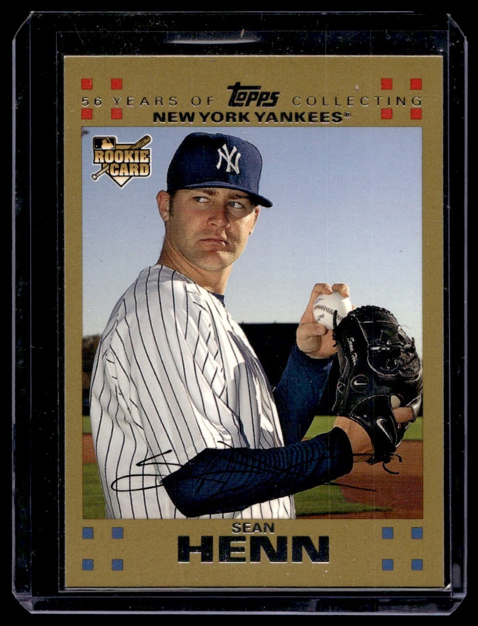 2007 Topps Gold Sean Henn RC /2007 New York Yankees #642