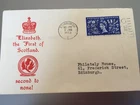 GB STAMPS RARE FIRST DAY COVER 1953 CORONATION 1ST OF SCOTLAND 2ND OF NONE