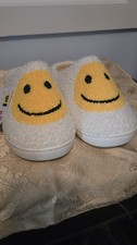 Smiley Face Slippers Brand New Never Worn