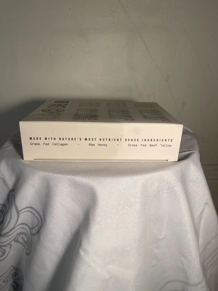 BARRA PROTEICA PRIMA ANCESTRAL - Alimentada con pasto, baja en carbohidratos, sin gluten - Paquete de 7 variedad Foto 3 de 4