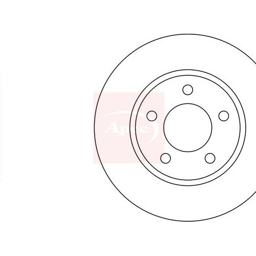 APEC Brake Disc DSK2118