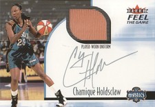 2001 Ultra WNBA Trading Cards Feel the Game: Pick From List