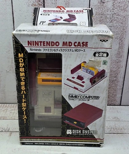 Vintage 1986 Nintendo MD Case Banpresto Famicom Family Computer & Disk System