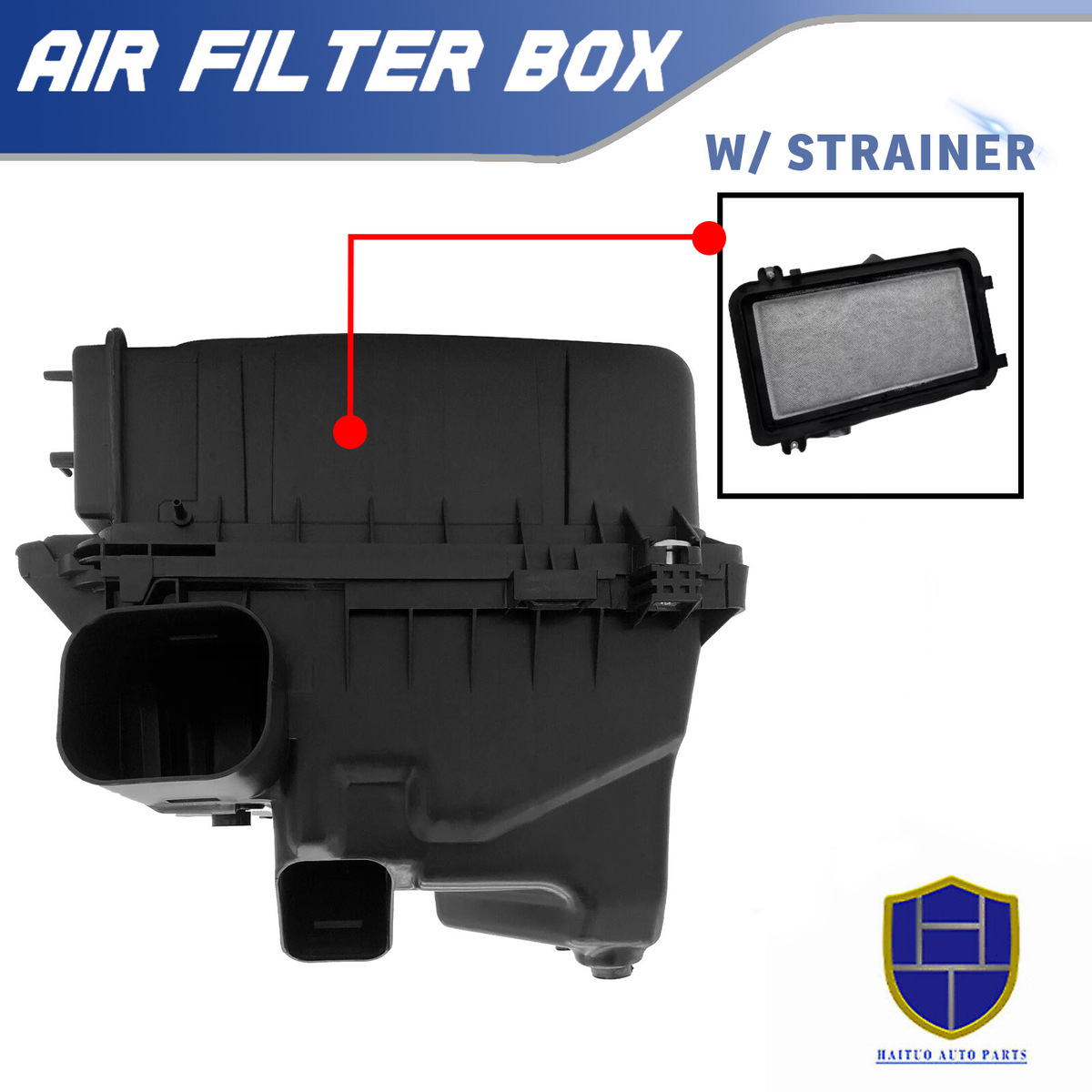 Air Filter Box W/Strainer For Toyota Sienna 07-10 Highlander 08-13
