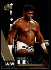 2021 Upper Deck AEW Powerhouse Hobbs #56 Gold