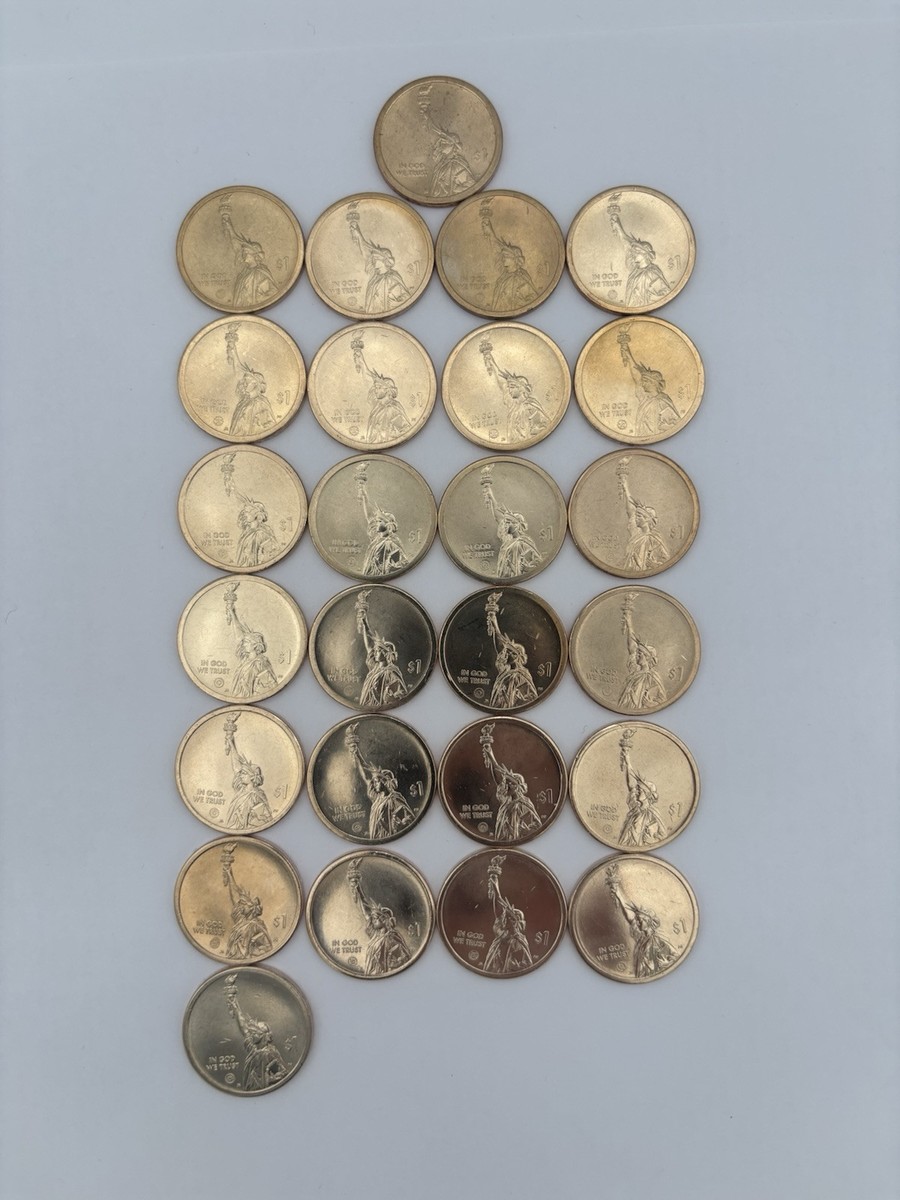 2018 - 2025 29 Coin P Mint Uncirculated American Innovation Dollar