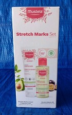 Mustela Maternity STRETCH MARKS SET Natural Pregnancy Skincare - For Mom  Baby