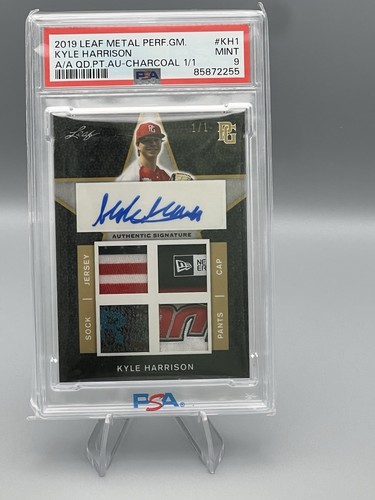 2019 Perfect Game Kyle Harrison 1/1! Plus 5 Other Numbered Card Lot See Pics