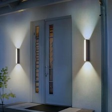Outdoor Waterproof Yard Wall Lights Outside Wall Lamp Home Garden Lantern Light