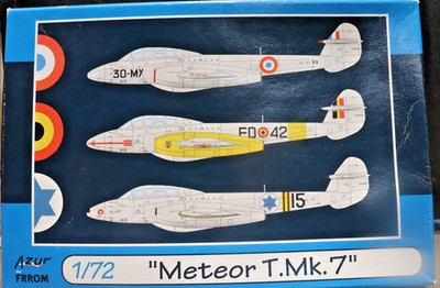 Gloster Meteor T Mk.7  Tall Tailed Trainer, Belgium, Israeli, Special Hobby 1/72