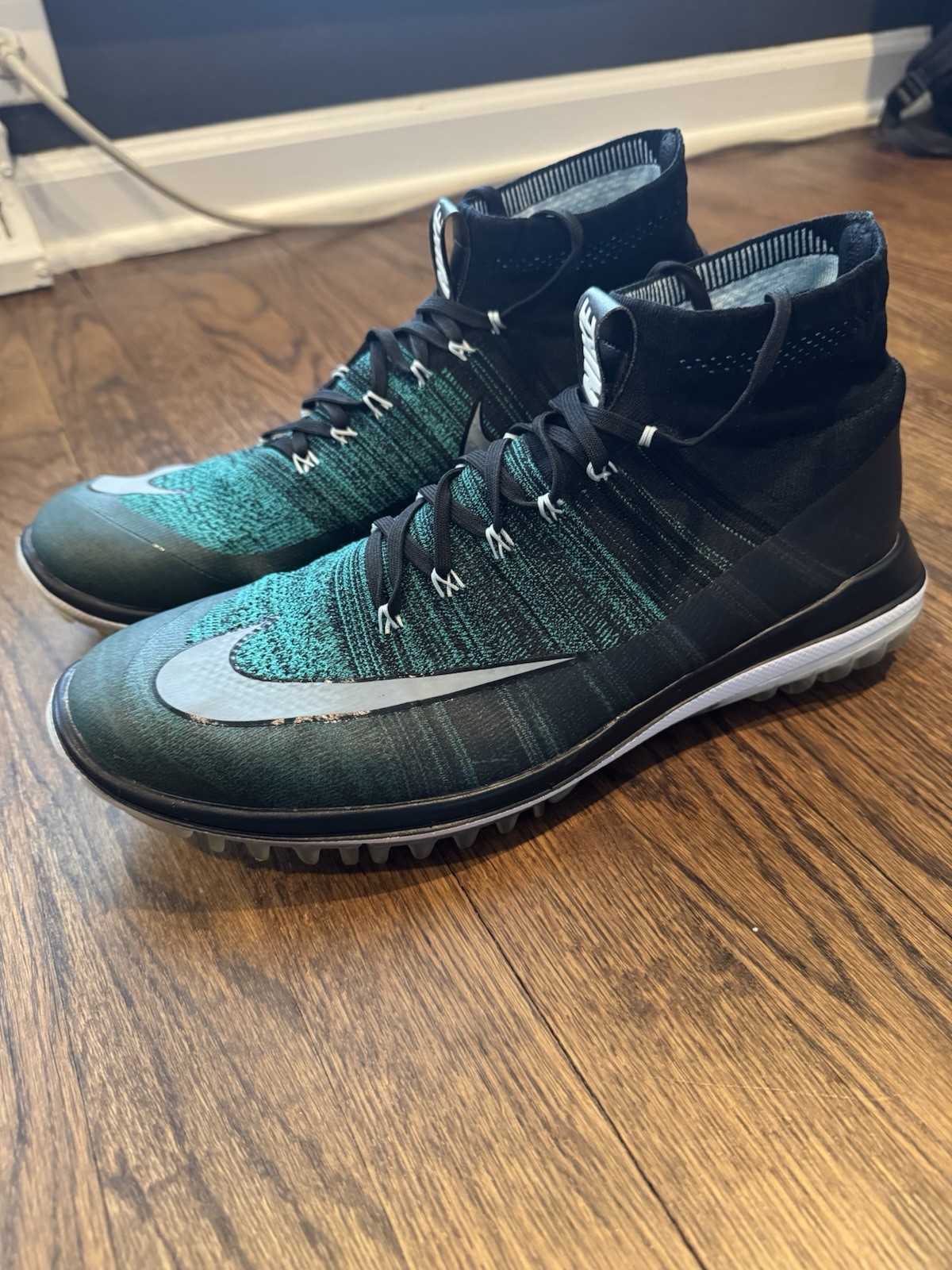 - Flyknit Elite Black 11.5 Excellent - Super Comfortable