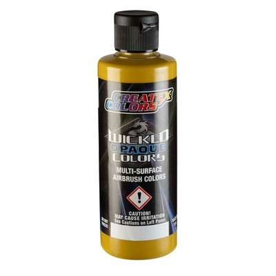 (168,08 /1l) Wicked W095 - Opaque Raw Sienna 120ml - Airbrush Farbe - CREATEX 12