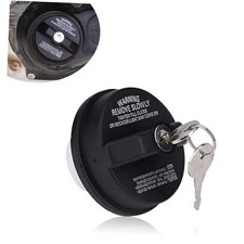 1 Pack Car Gas Cap with Lock, Waterproof Durable Automotive Fuel Tank Cover
