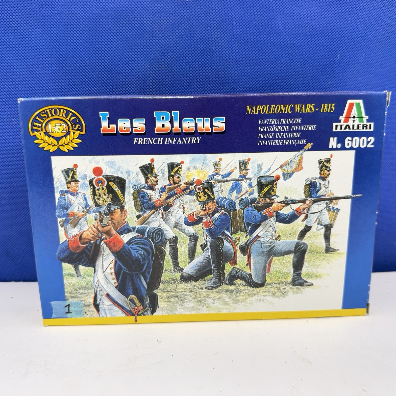 ITALERI FIGURES 1:72 LES BLEUS FRENCH INFANTRY 6002 COMPLETE (1)