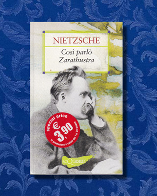 So sprach Zarathustra Buch Nietzsche Aquarelle Gelenke Demetra 9788844031398