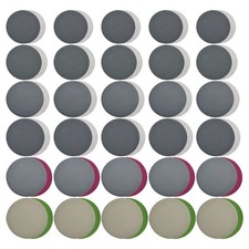 Professional 3in Hook&Loop Sanding Discs 60pcs Wet&Dry Grit Assortment 0.22 per gallon