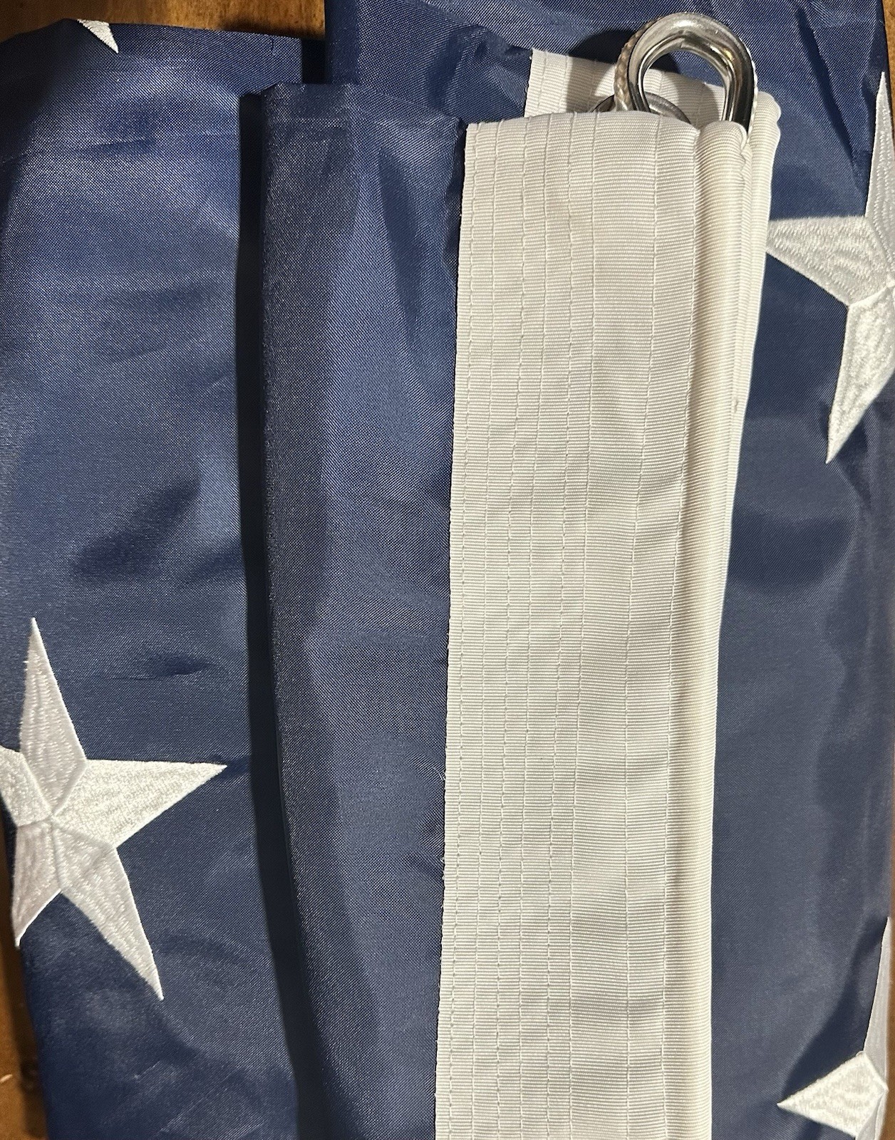 New 10 X 15 ft American US Flag Sewn Stars Stripes Outdoor Nylon USA MADE