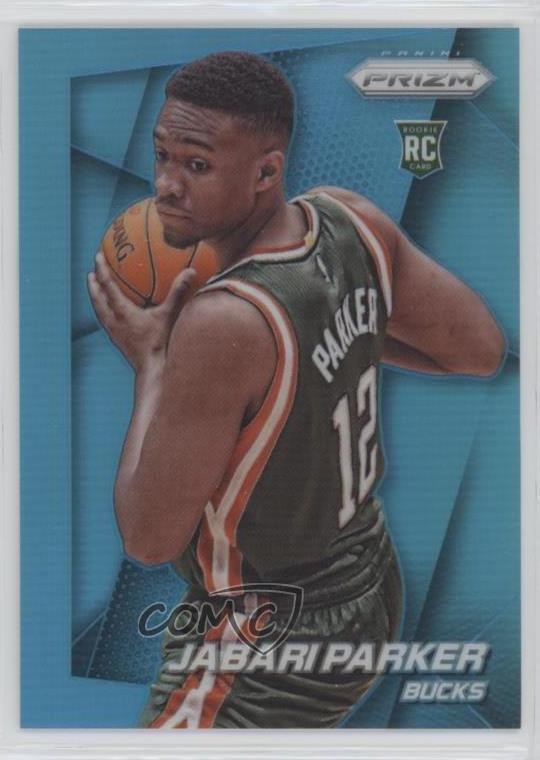 2014-15 Panini Prizm Light Blue Prizm 14/49 Jabari Parker #252 Rookie RC 09gn
